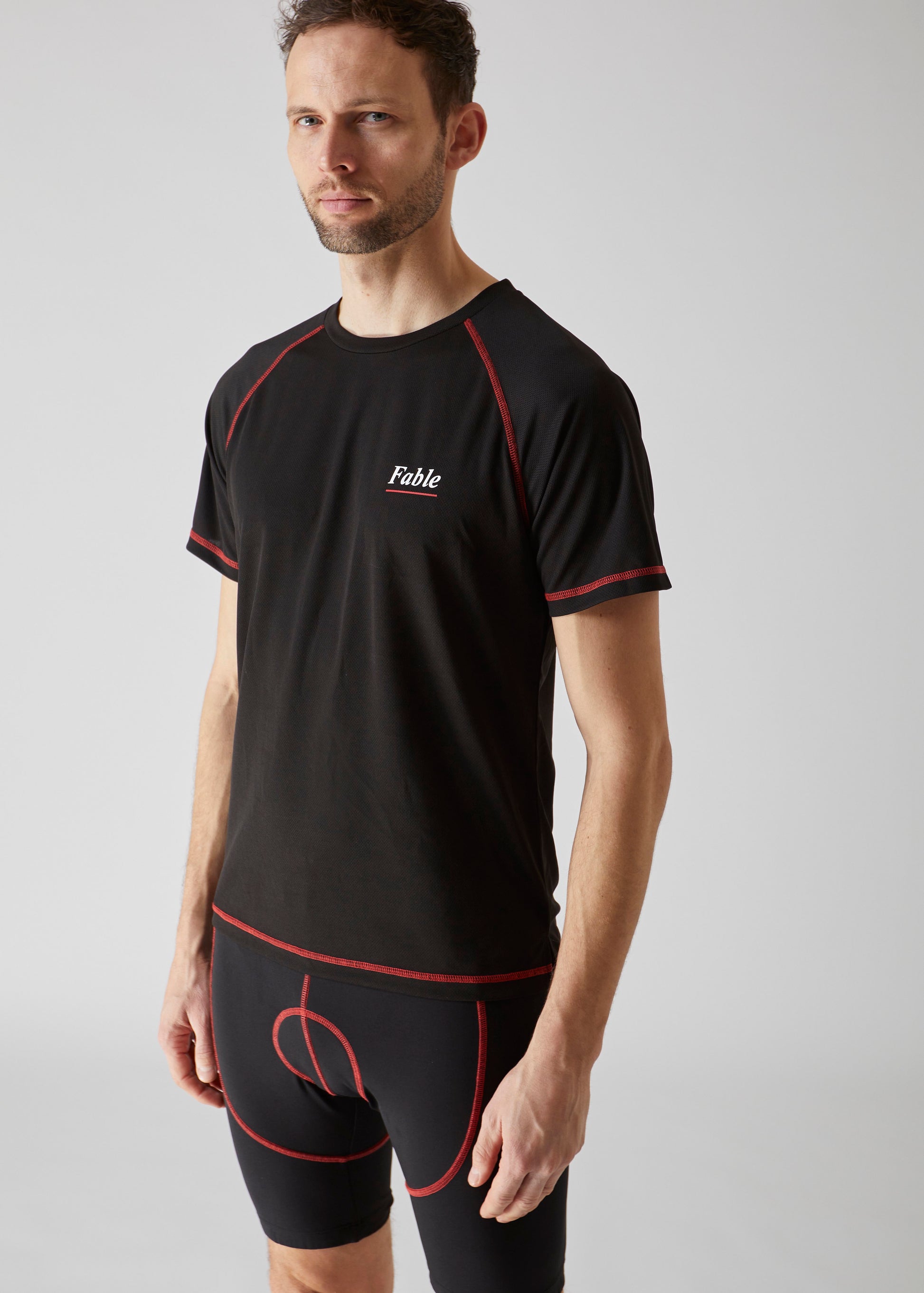 Fablecycle dri-fit cycling t-shirt: front